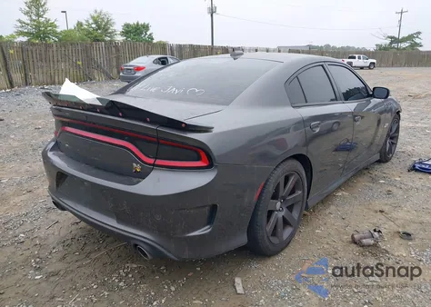 2019 Dodge Charger Scat Pack Rwd из США, поврежденный, VIN 2C3CDXGJ7KH742276